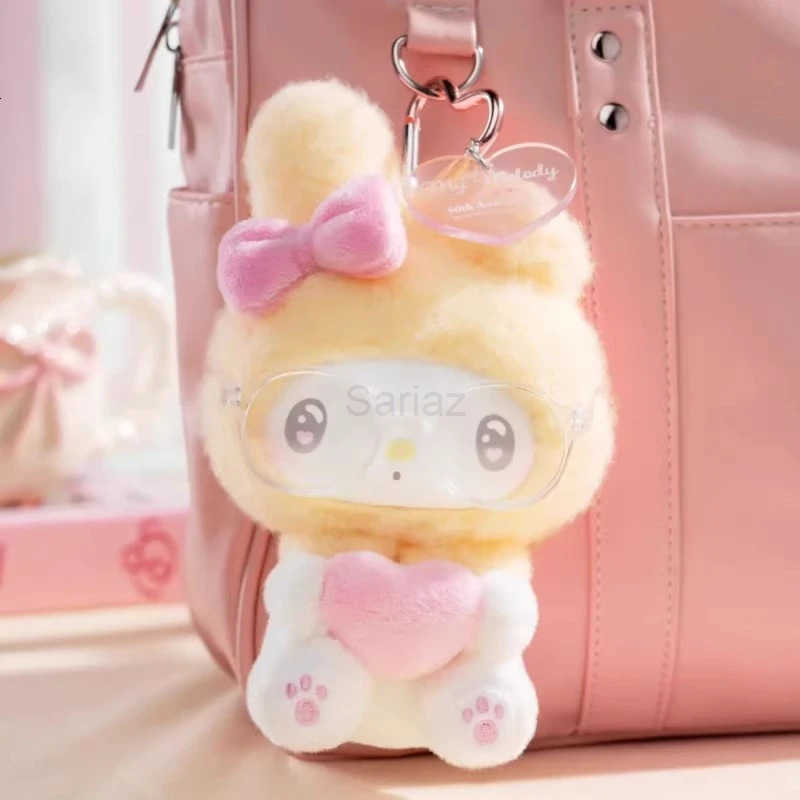 Sanrio Genuine My Melody 50th Anniversary Creamy Candy Series Vinyl Face Blind Box Cute Doll Toy Bag Pendant Birthday Gift H251217