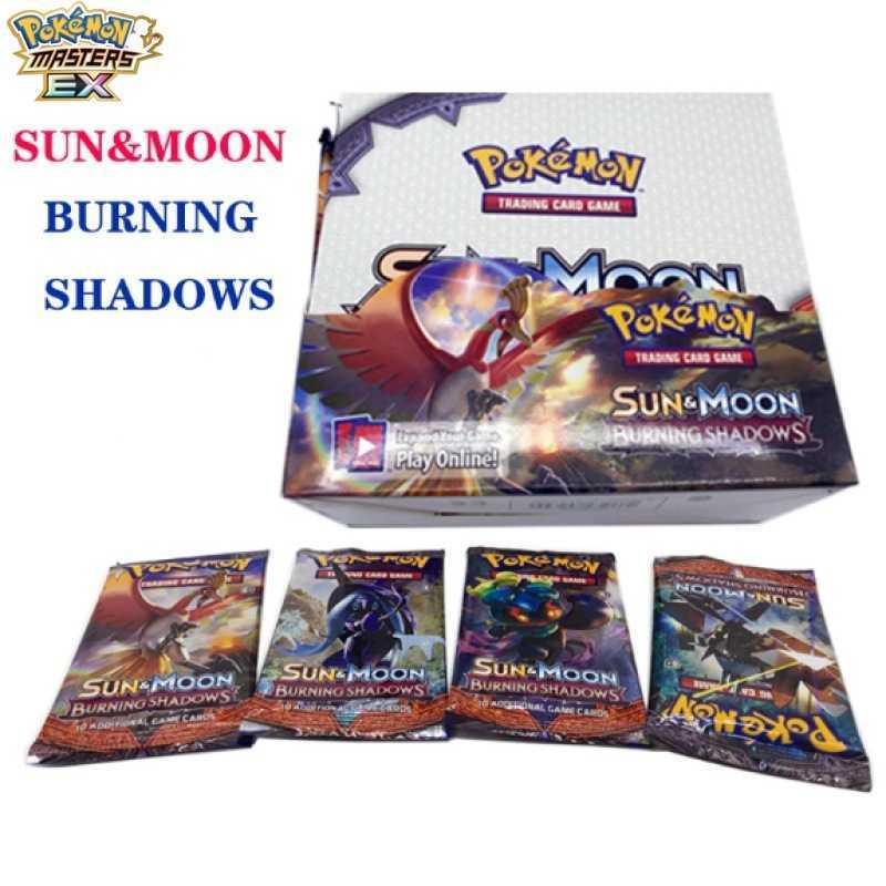 Pokmon Cards English Version Pet Small Pokmon Cards POKEMON Booster Box Cards Sun and Moon Edition L251217N8N3