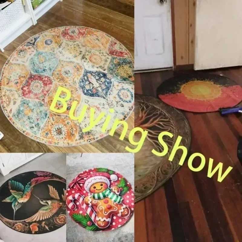 Beige Circar Carpet Simple and Versatile Anti Slip Rug Living Ro Bedro Winter Warm He Decoration Mat Y251216