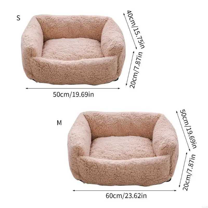 Oversized Dog Bed Removable Cushion Bed Kittens Puppy Dogs Sofa Gift for Dog Detachable Cover Nest Pet Supplies Suit For Winter M251217