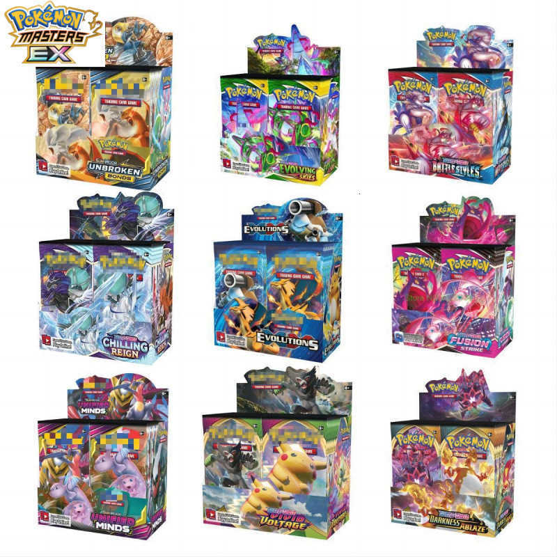 Pokemon English Cards Prismatic Evolutions Pokemon Cards Booster Box Blind Box Pocket Monster L2512170W5T
