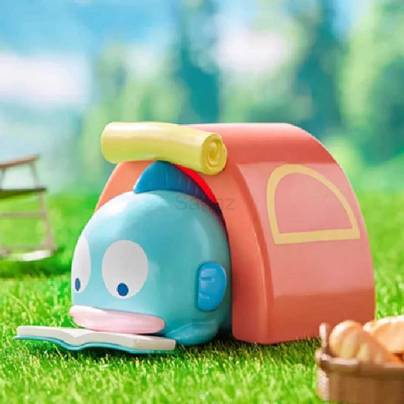 Sanrio Genuine Hangyodon Extreme Outdoor Blind Box Figure Ornament Model Toy Cartoon Cute Decorative Gift H251217