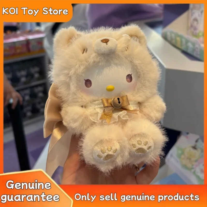 Sanrio New Genuine Island Fox Plush Vinyl Series Blind Box Kuromi Trendy Play Pendant Girls Pendant Mystery Box Birthday Friend Gift H251217