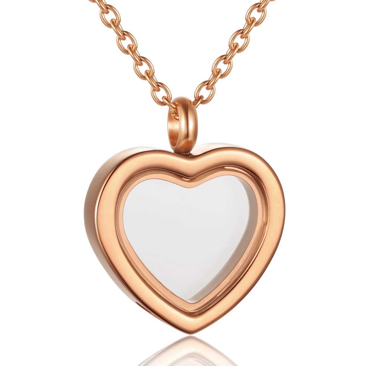 Cremation Jewelry for Ashes for Human Keepsake Stainless Steel Memorial Pendant Cremation Urn Necklace for Human Ashes G251217