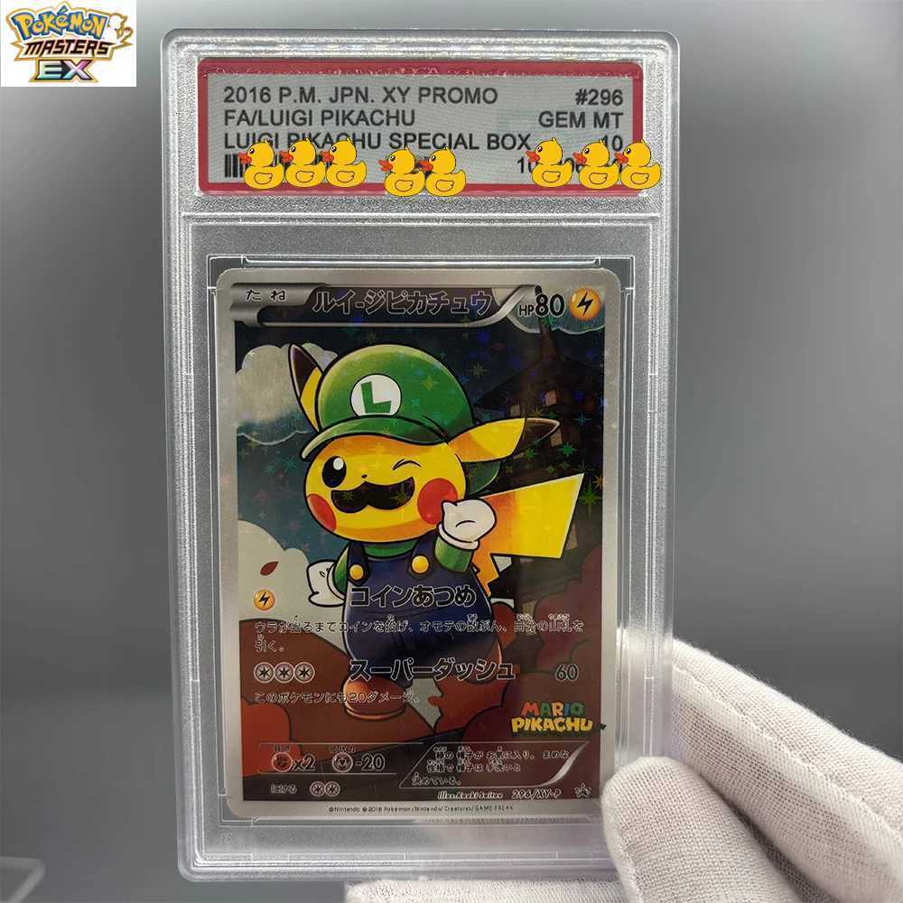 DIY Card Collection Card 2016 PM JPN XY PROMO PONCHO WEAR 10Points Card Anime Game Gift L2 L251217X0T5