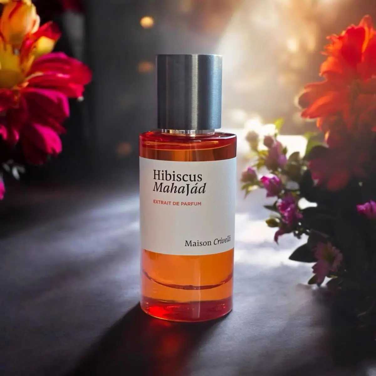 Maison Crivelli Hibiscus Mahajad Extrait de Parfum Vibrant Red Bottle Rich Floral Scent Unisex Fragrance C251217