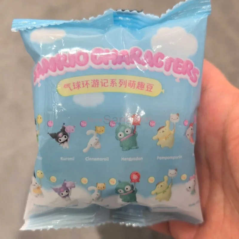 Sanrio Genuine Balloon Journey Series Blind Box Kuromi Hello Kitty Cinnamon Blind Box Cute Toy Action Figures Collection Gift H251217