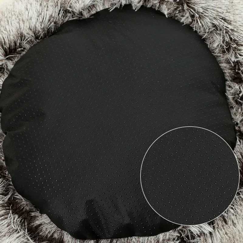 Autumn and Winter soft plush pet bed and pet bed Winter warm and cold plush comforter nest Shell cat nest semi-enclosed cat nest M251217
