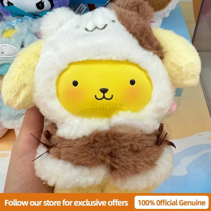 Sanrio Genuine New Small Cloak Series Vinyl Plush Keychain Blind Box Surprise Box Trendy Toy Gift Desktop Decoration H251217