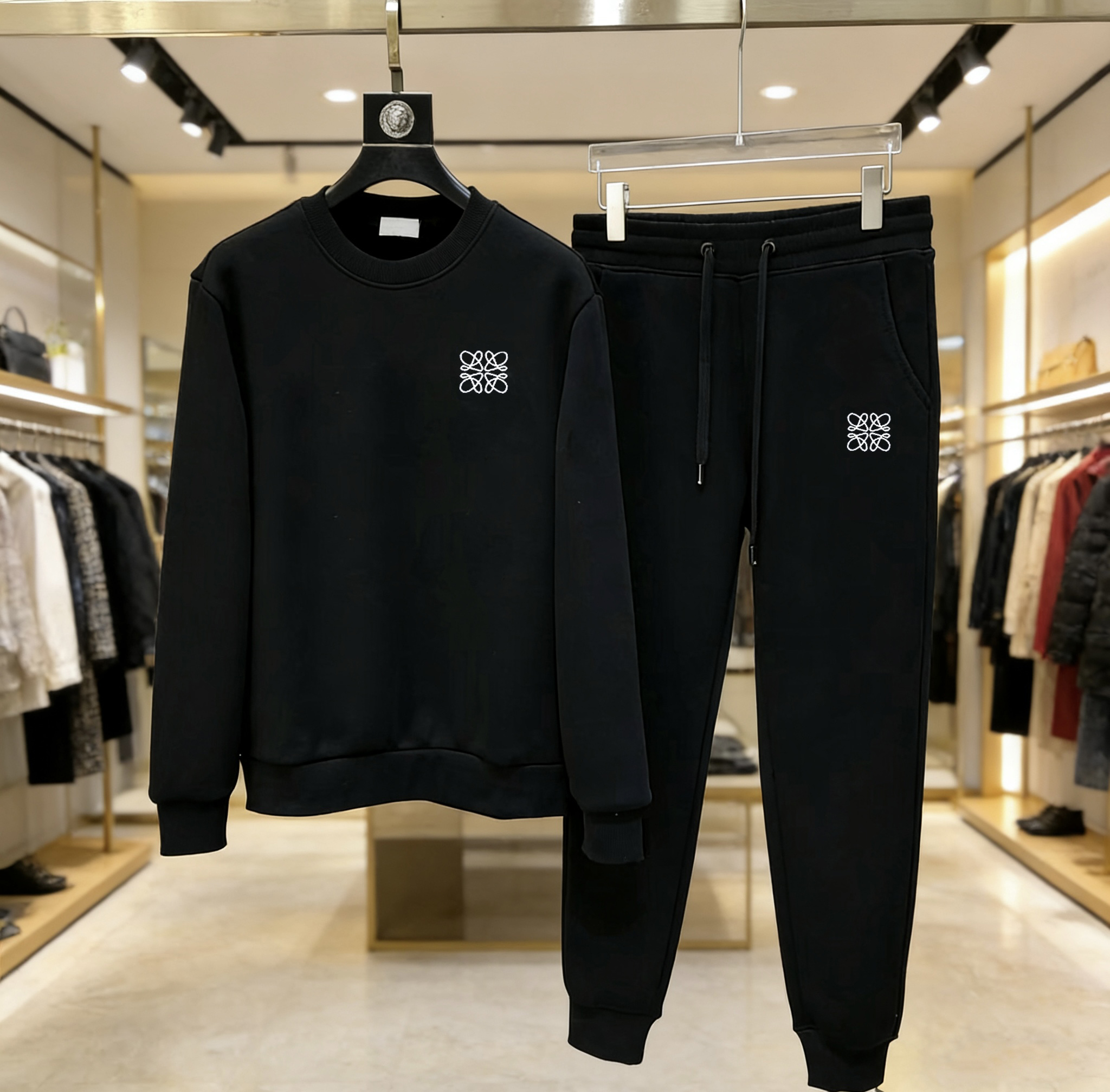 Men's embroidered fashion sportswear, men's sportswear sets, women's sportswear and sportswear pants sets, casual sportswear pants, joggers' clothing