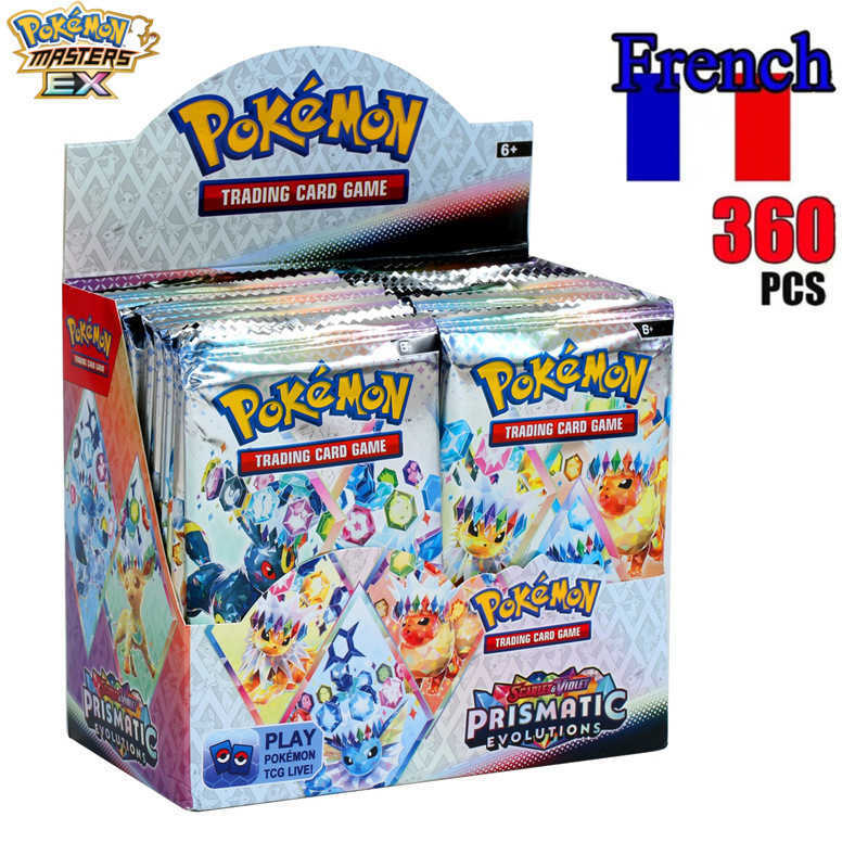 French 360 Pokmon Cards Magic Booster Pack Sword and Shield Series Blind Box Pet Shiny Cards L251217G51A