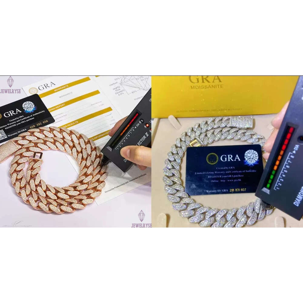 New Design Hamsa Hand Bangle Fine Hip Hop Jewelry Silver Plated Baguette Custom Iced Out 925 Silver VVS Moissanite Bracelet