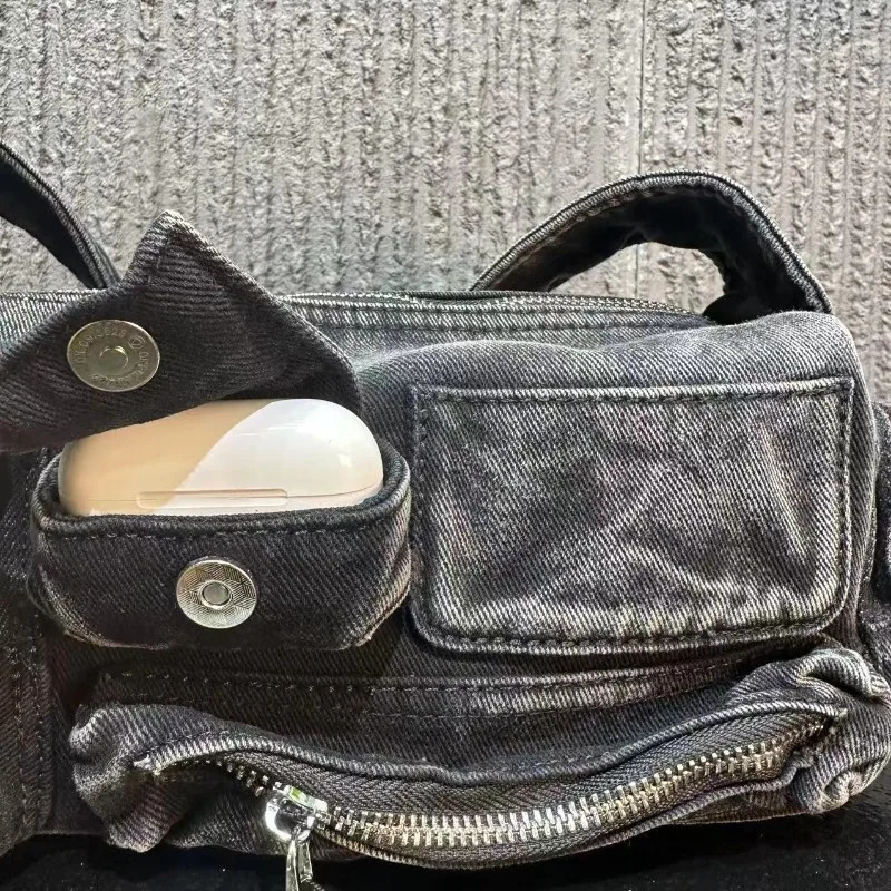 Multi Pocket Underarm Bag Vintage Crossbody Bags for Women Shoulder Bags Purse and Handbags Bag Bolso Sac 260104