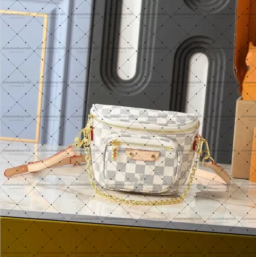 TOP quality AAAA Fanny Packs Designer for Women Waist Bag Genuine Leather Man Mini Bum Bag Shoulder Cross Body Bag Bumbag Chest Bag 2026