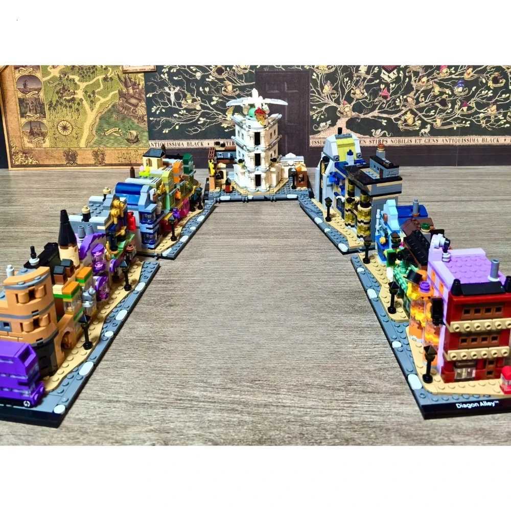 Street View Model Bricks Assembly Building Blocks Sets Compatible With Legoed Particles Suitable For Christmas Gifts 76444 X251216