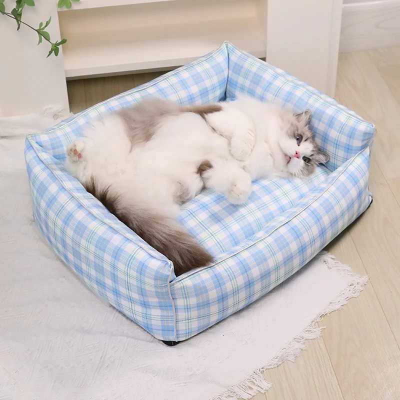 2026 New Bed For Dog Cats Puppy House Kennel For Indoor Dogs Small Medium Cat Pet Sofa Sleeping Bed Furniture Pet Supplies M251217