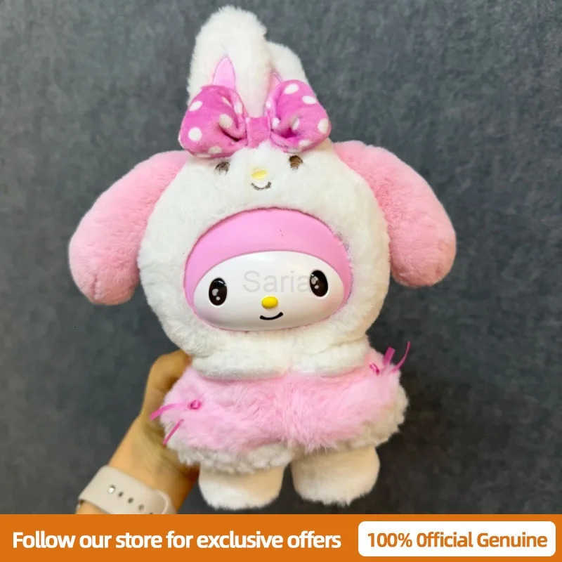Sanrio Genuine New Small Cloak Series Vinyl Plush Keychain Blind Box Surprise Box Trendy Toy Gift Desktop Decoration H251217