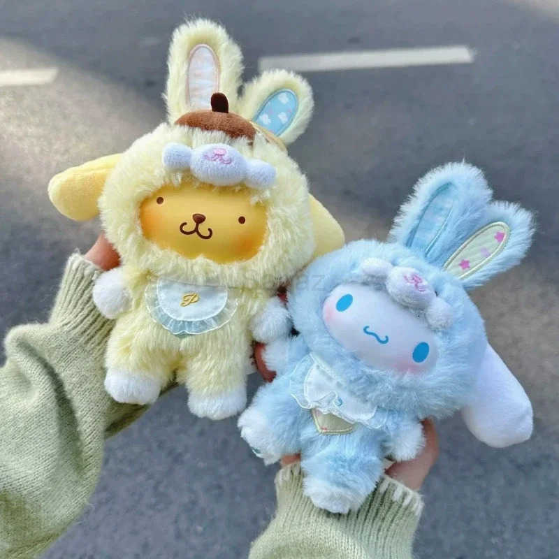 Sanrio Hello Kitty Velvet Latte Baby Series Blind Box 3rd Edition Trendy Cute Doll Mystery Gift for Birthday Collectible Toys H251217