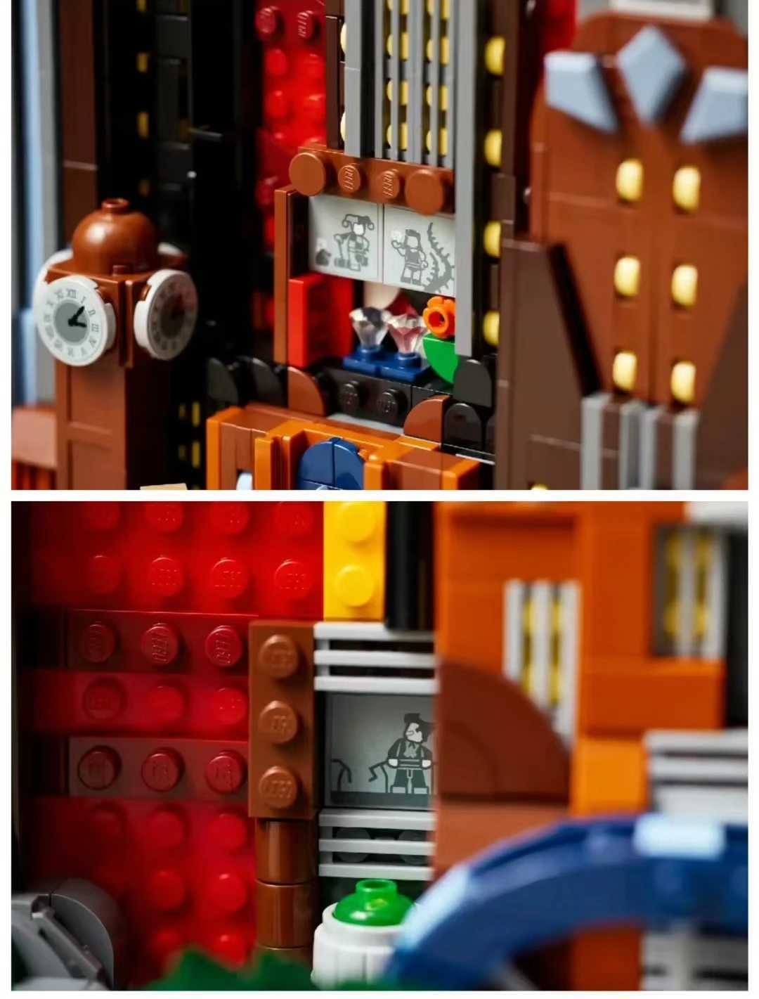 Box Display Assembly Brick Toys For Gift With Light The Animated Series Gotham City Skyline Building Block Model 76271 X251216