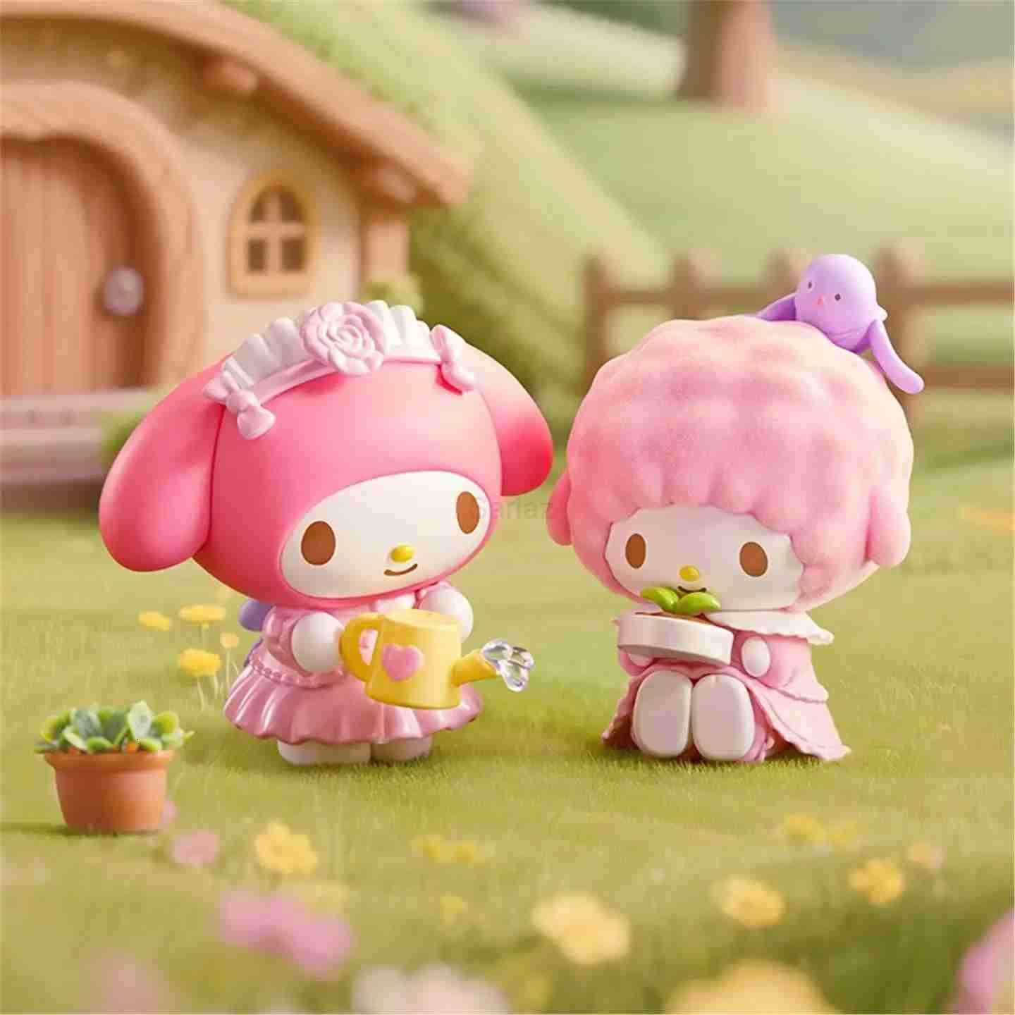 Sanrio FUNISM My Melody Meet My Sweet Piano with Birds Action Figure Blind Box Toy Collect Desk Decor Kids Christmas Gifts H251217