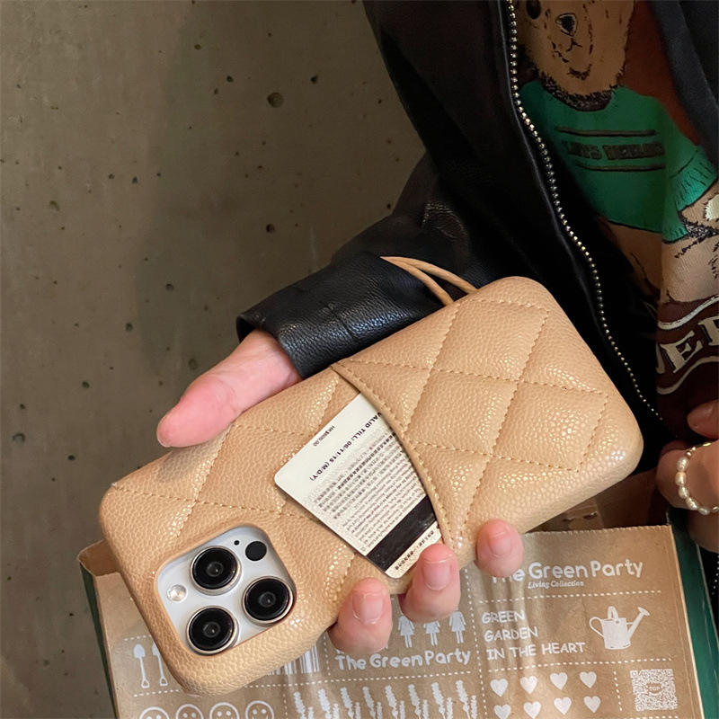 Melard Color Series Small Fragrance Style Compatible with Apple 17 Pro Max Phone Case iPhone 16 Leather Card Slot 15 Cross-Border