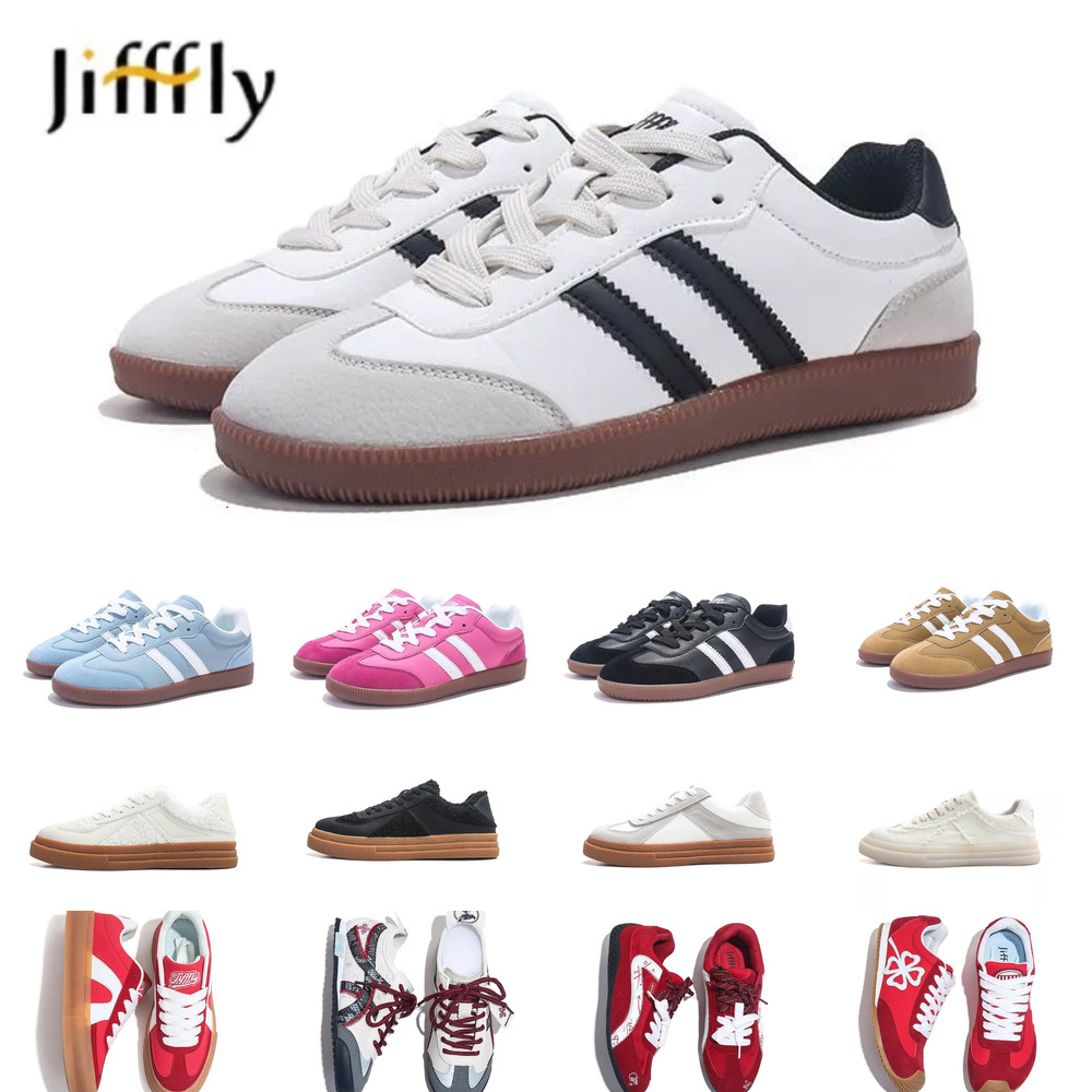Jiffly brand shoes men's German training shoes comfortable white shoes women's skateboard shoes new summer and winter student sports shoes c