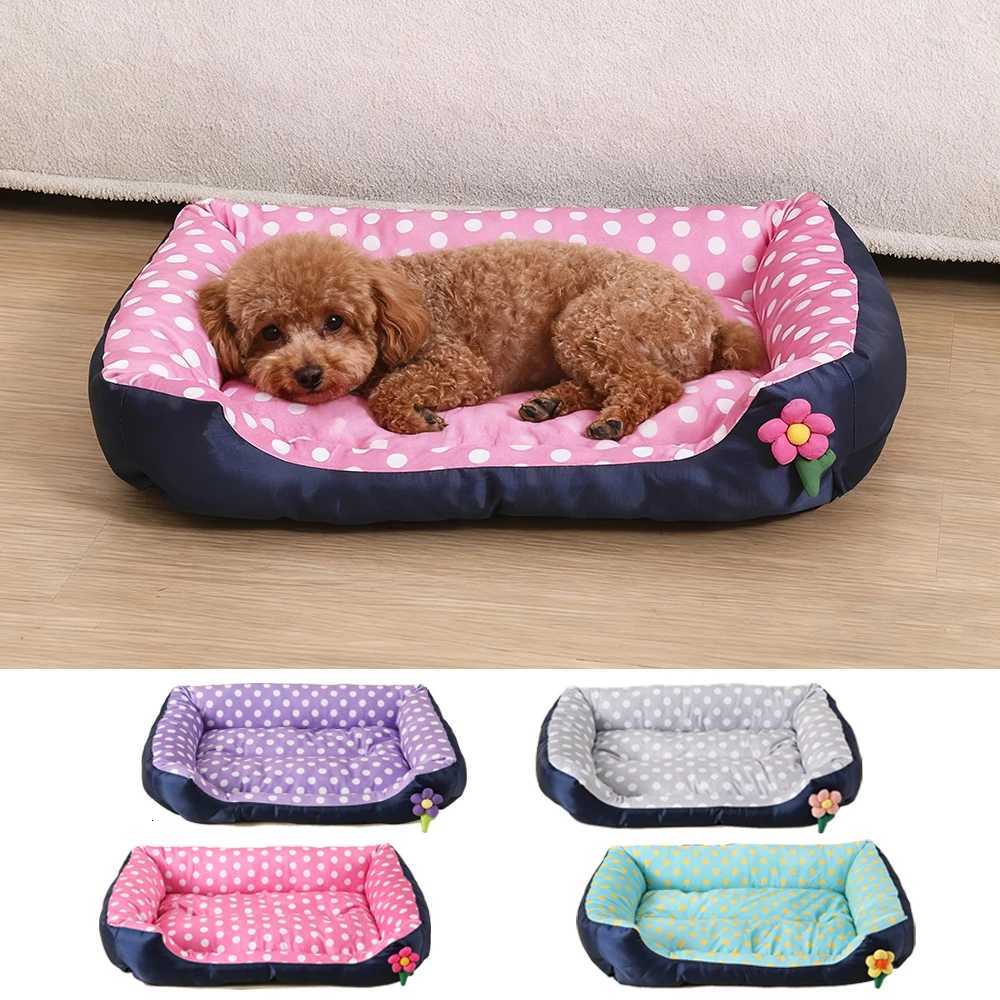All Season Washable Dog Sofa Square Cat Nest Kennel Waterproof Large Dog Bed Mattress Cat Bed for Medium Pet Accessories M251217