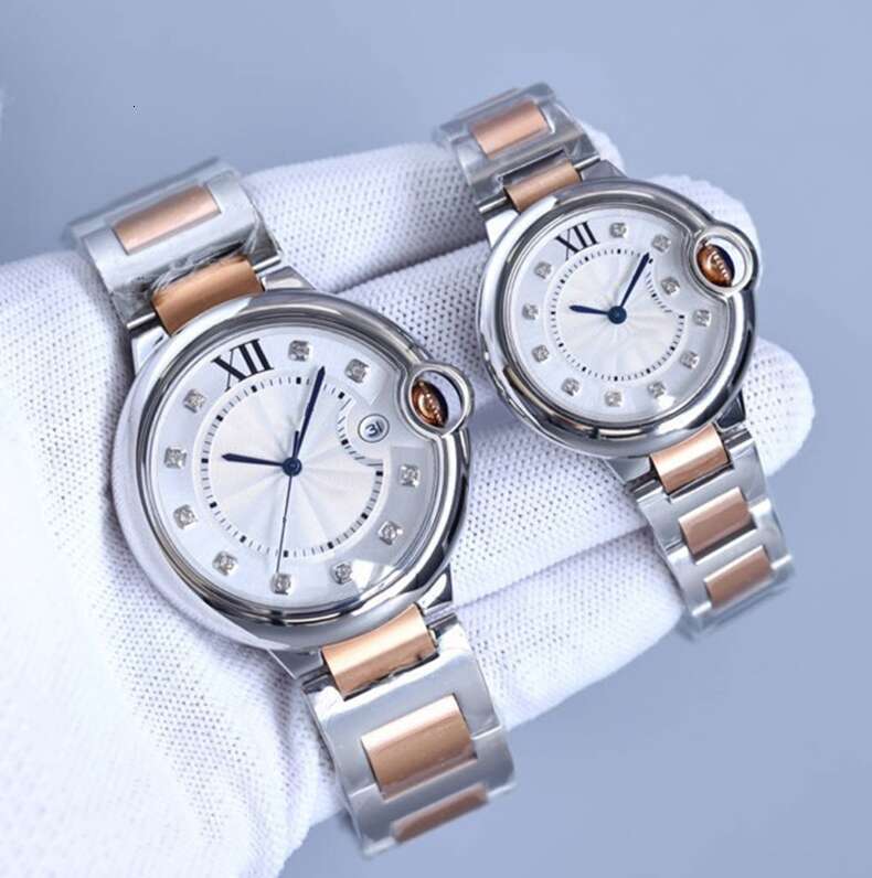 NEW Wristwatches new Menwatch Automatic Round Gold Quartz Stainless Steel Super Luminous Women Waterproof Watch Designer Watches