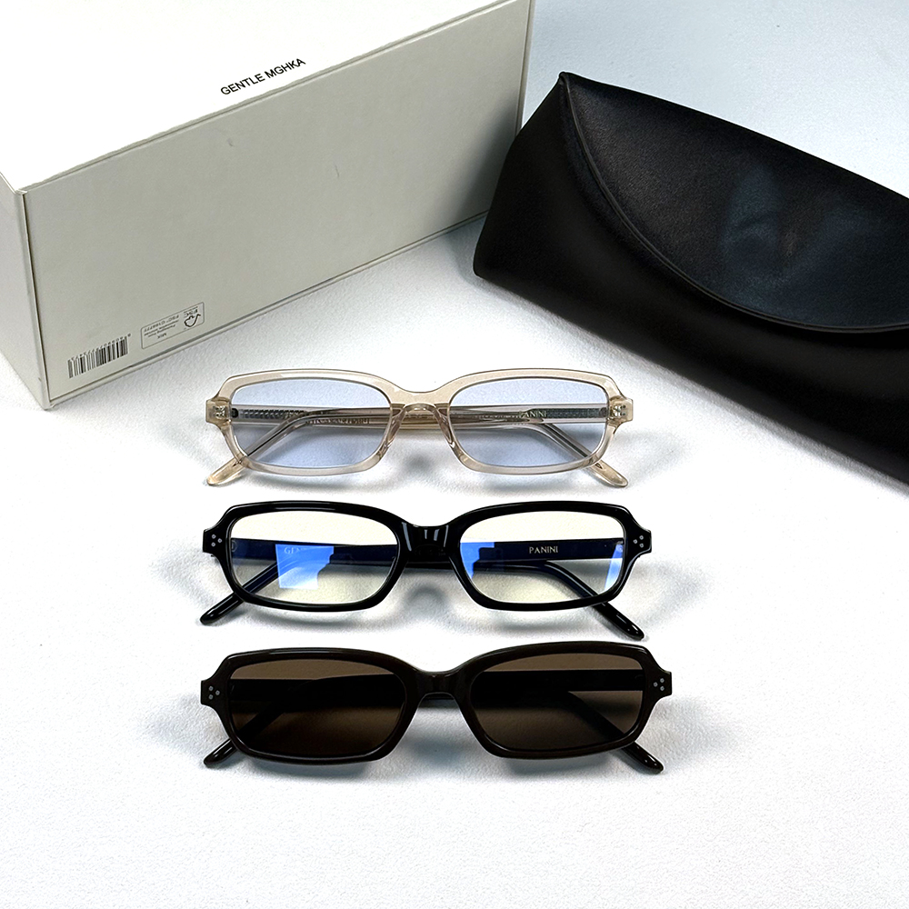 GENTLE MGHKA Acetate Small Frame Fashion luxury Brand gm PANINI glasses vintage Square driving monter For men women Sunglasses UV400 With Original packaging