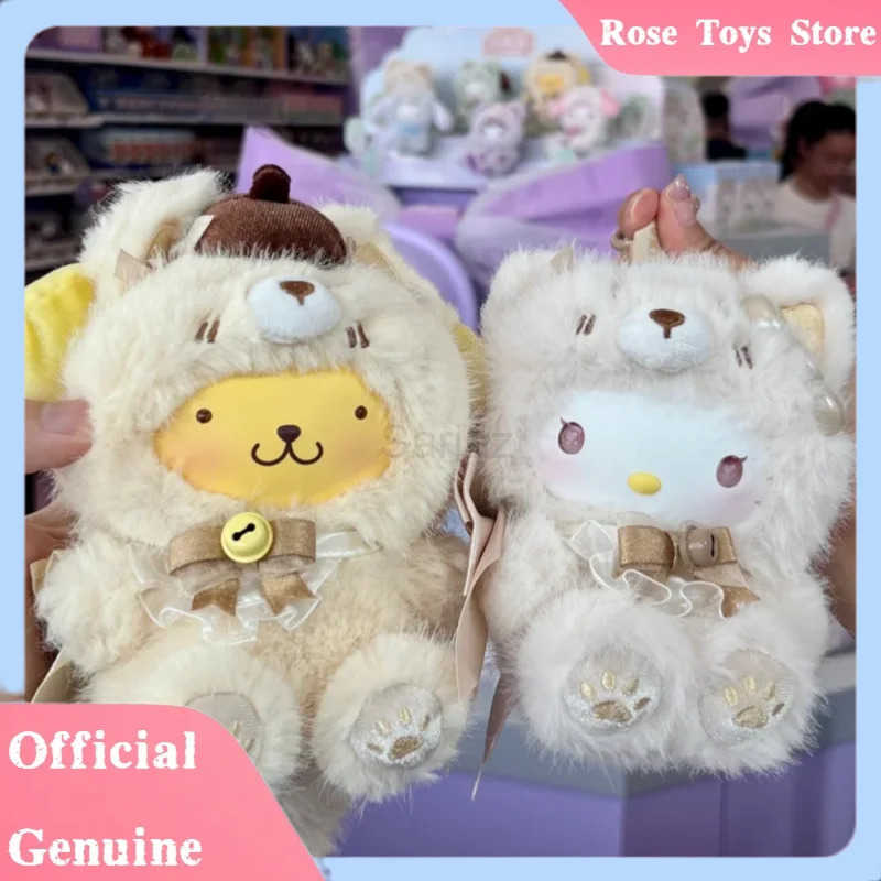 Sanrio New Genuine Characters Fox Island Series Blind Box Cute Vinyl Dolls Sanri Bag Pendants Mystery Box Lovely Ornaments Gift H251217