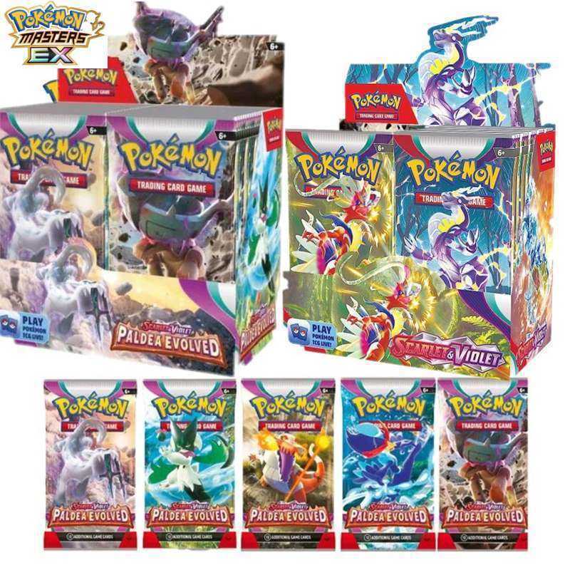 Pokmon English Cards Paldea Evolved Blind Box Hidden Fates Pokmon Card Pack L2512172GLR