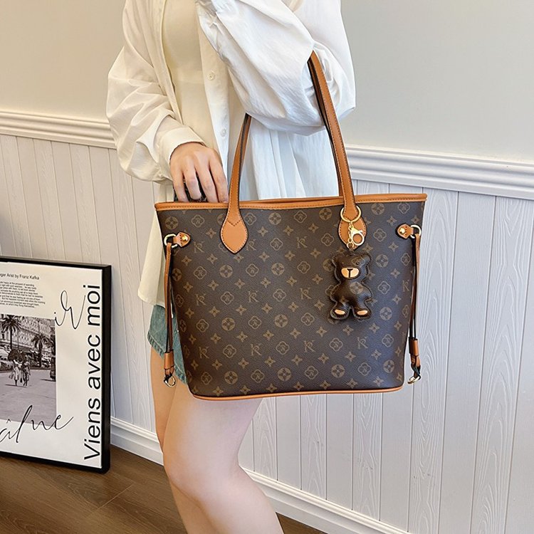 Free Shipping New Fashion Old Flower Tote Bag High Quality Female Bag Large Capacity Handbag Shoulder Bag