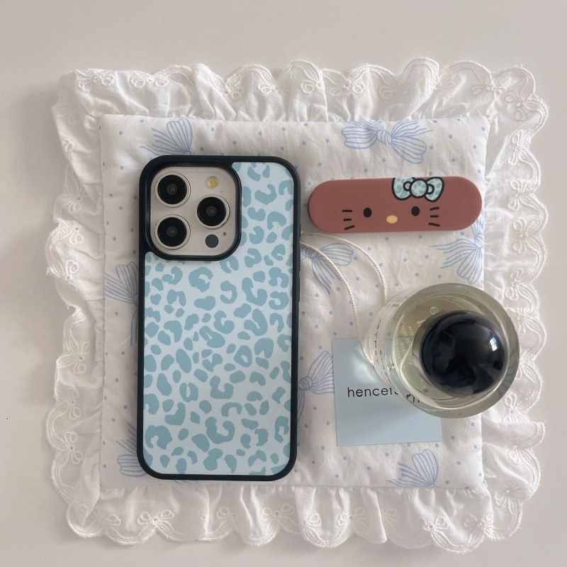 Back Sticker Push-Pull KT Band-Aid Bracket Suitable for iPhone 17 Pro Max Apple 16 Leopard Print Phone Case 15 Skin Feel