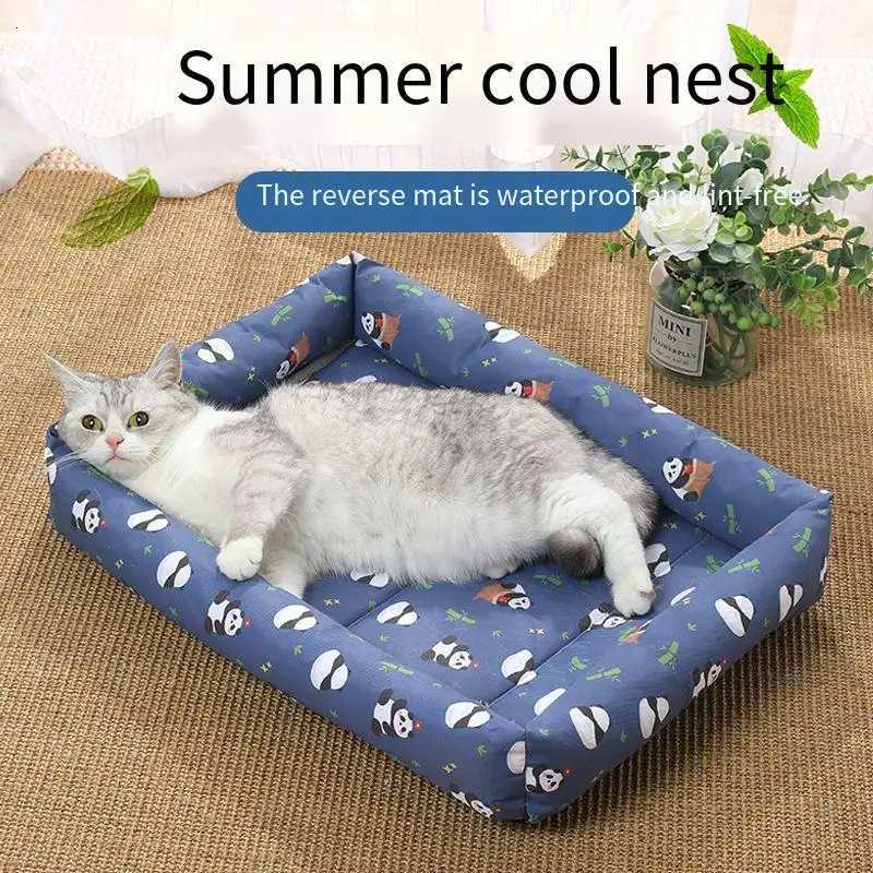 Dog And Cat Ice Cushion Summer Small And Medium Cat Sofa Cool Wear Pads Pet Bed Comfortable Wear-Resistant Pads Pet Supplies M251217
