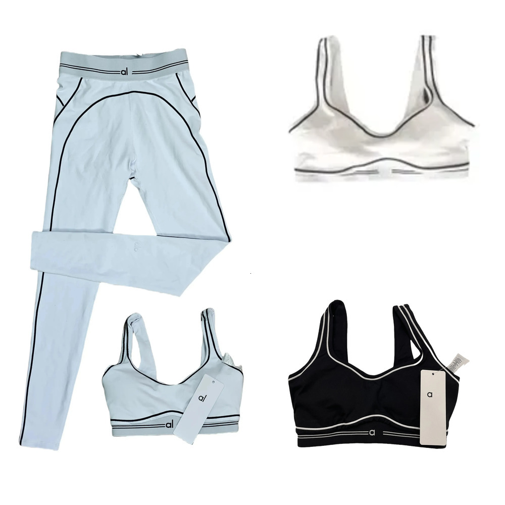 25 NEW 10A Breathable leggings Soft Elastic Socks Outfits Pants Fitness Wear Set Alonessitys Women clothes Shorts Sports Bra 165