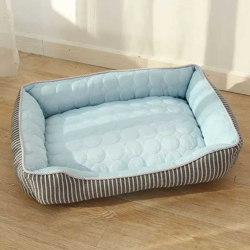 Dogs and Cats Nest Summer Pet Cool Feeling Deep Sleep Ice Silk Cool Nest Pet Cooling Nest Summer Pet Supplies M251217