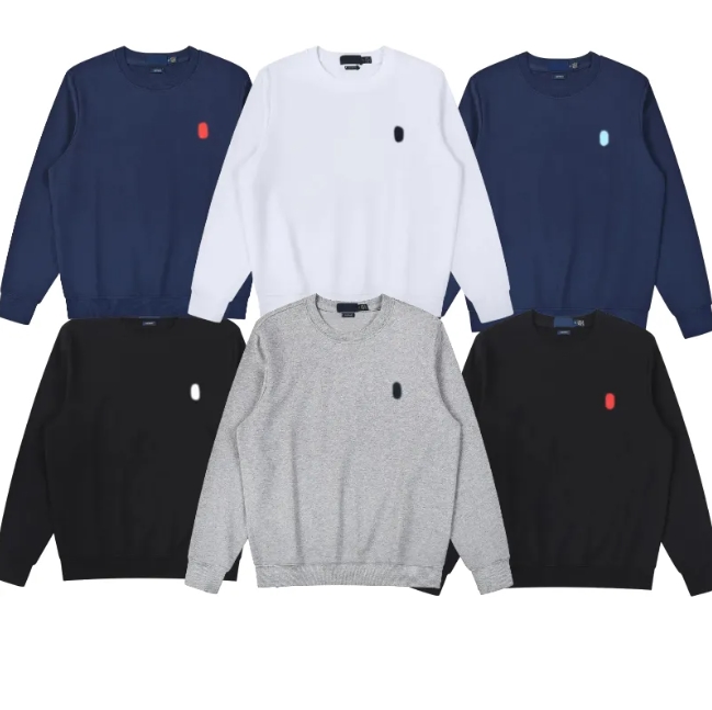 Men's Hoodies Designer Embroidered Sportswear Cotton Hoodie Sweatshirts Mens Womens Long Sleeved Round Neck Pullover Tops