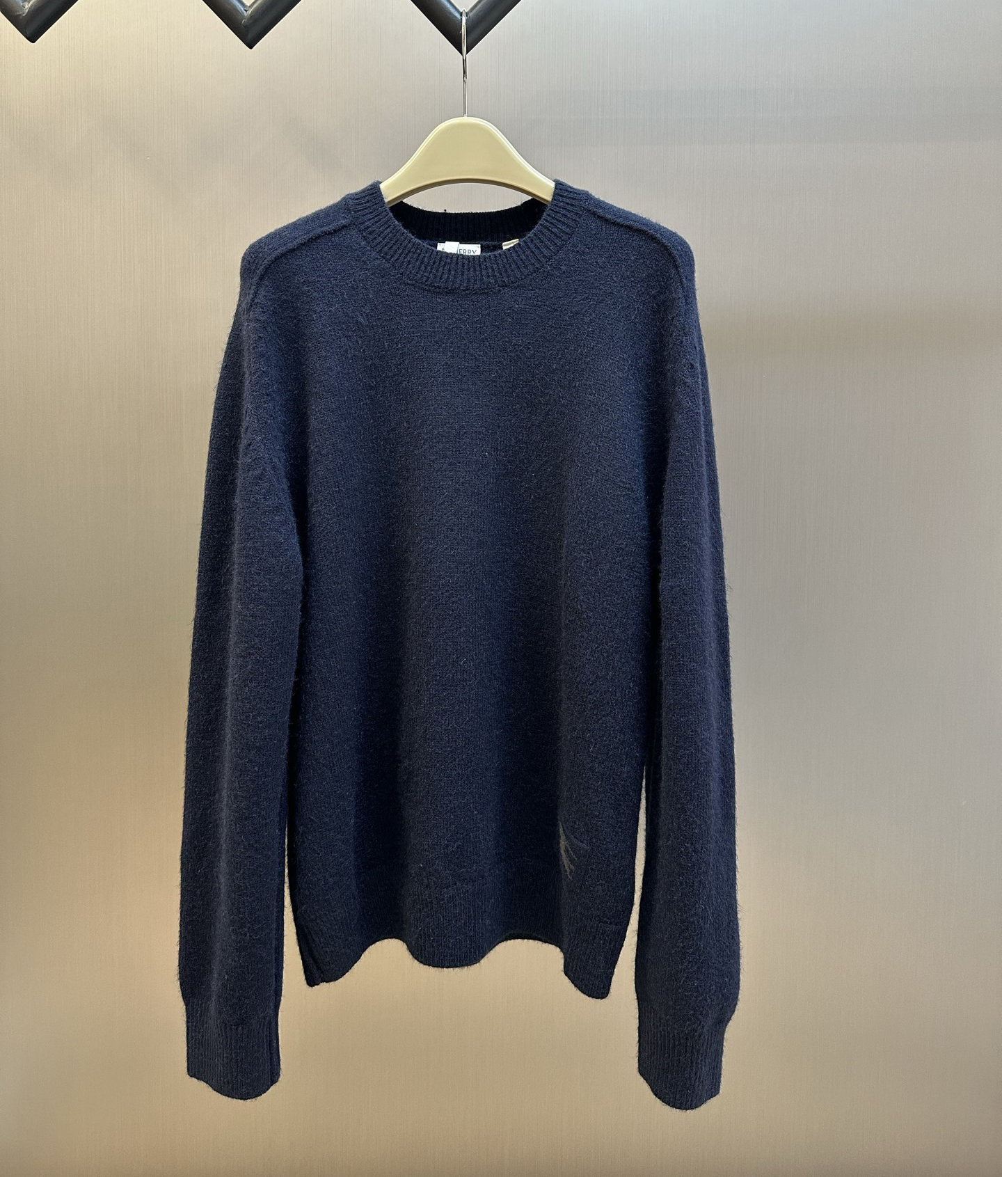 Men's Plus Size Hoodies & Sweatshirts jacquard letter knitted sweater in autumn / winter acquard knitting machine e Custom jnlarged detail crew neck cotton 44433