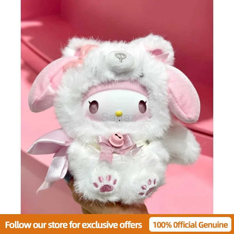 Sanrio Genuine Characters Fox Island Blind Box Cinnamoroll Plush Pendants Surprise Box My Melody Anime Mystery Bag Toy Gift H251217