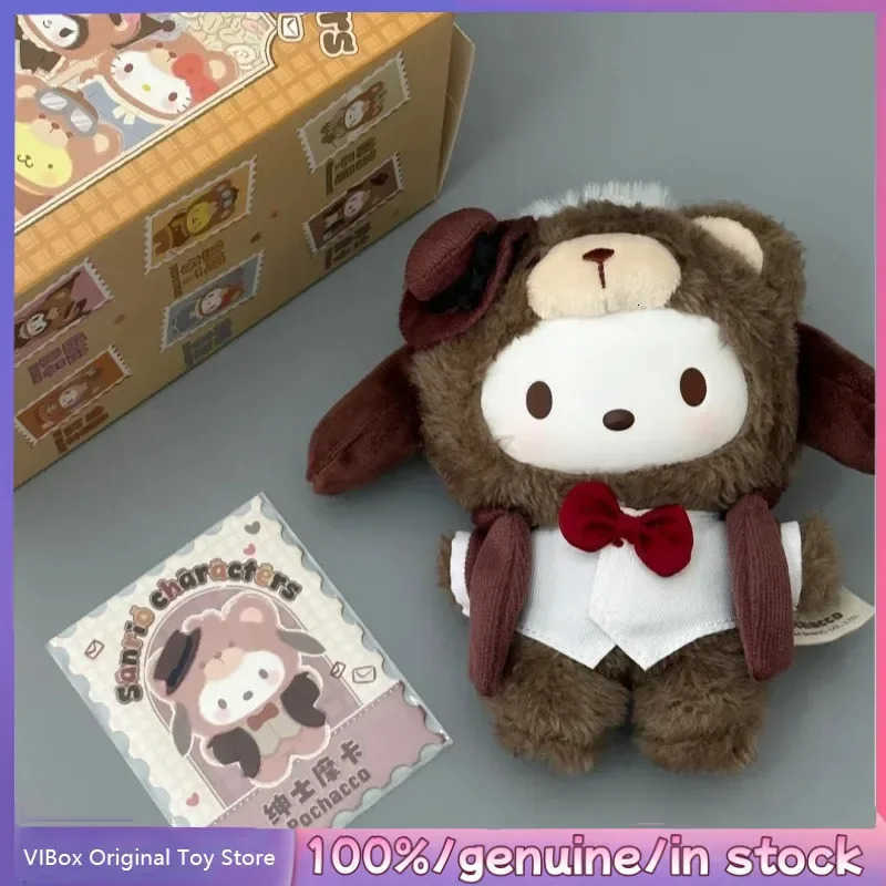 Sanrio Authentic Stock V1 V2 V3 British Afternoon Tea Series Blind Box Vinyl Doll Handmade Pendant Decorative Girl Gift Mystery Box H251217