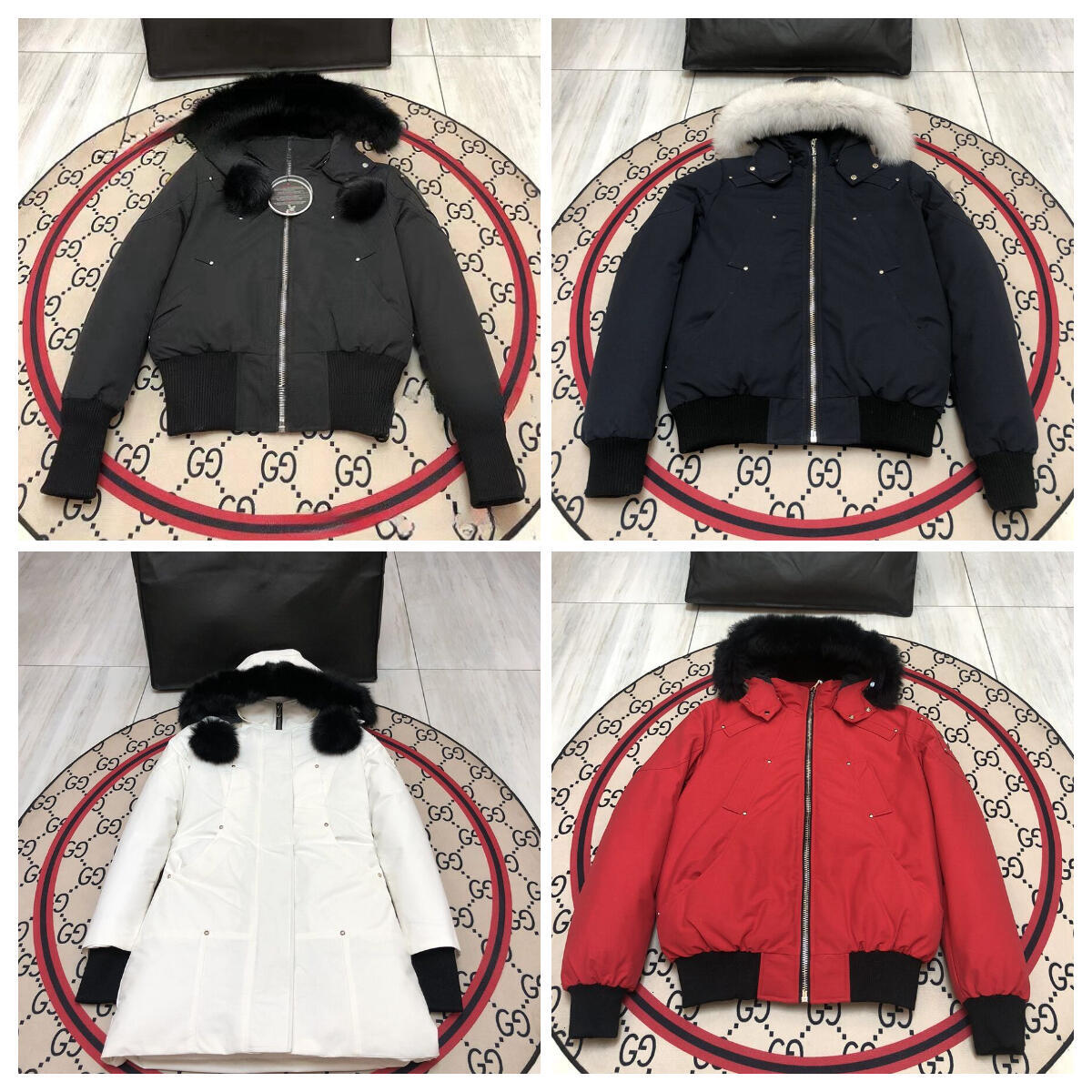 knucklejackets Designer Moose Down Jacket Winter Windbreaker Windproof Women Mens Moose jacket Coat MoosessKnukles Coat c1a