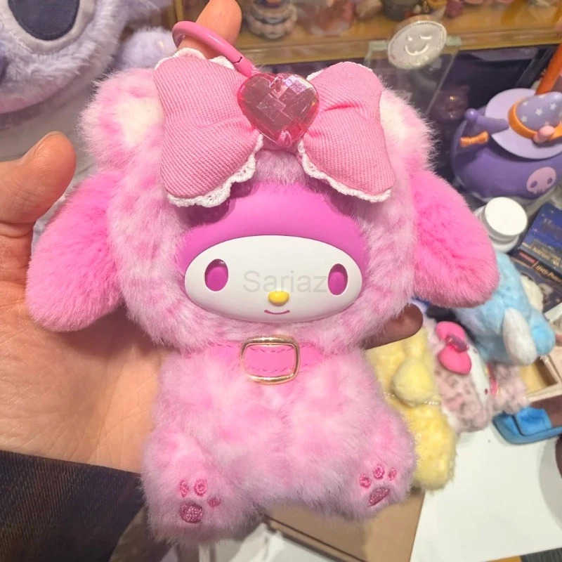 Sanrio Characters Forest Animals Series Vinyl Face Blind Box Cute Kuromi Anime Figur Melody Surprise Bag Pendant Keychain Toys H251217