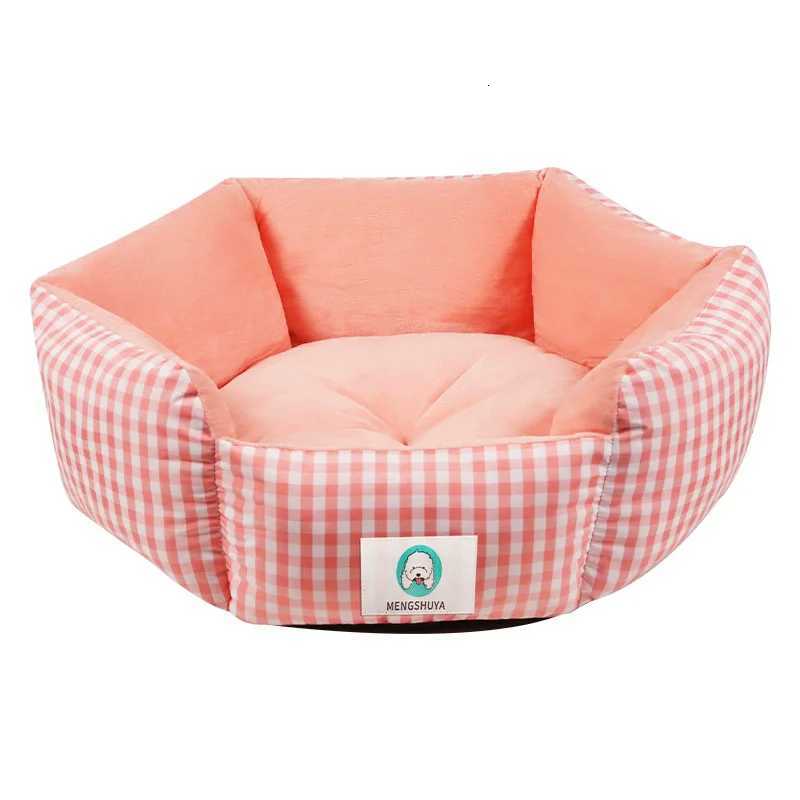 Luxury Dog Bed Square Dog Beds Long Plush Dog Mat Beds for Small Medium Large Dogs Supplies Pet Dog Calming Bed Washable Kennel M251217