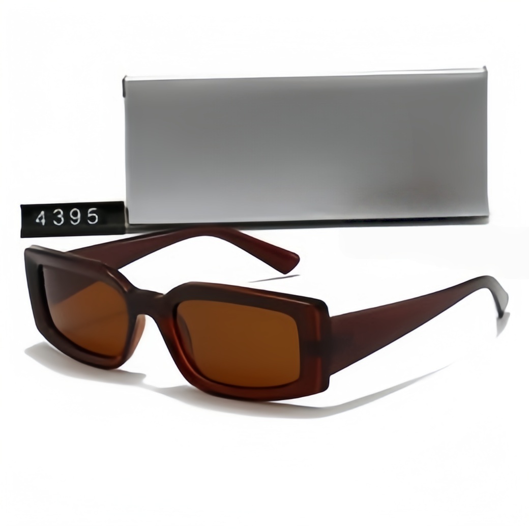 Men Classic Brand Retro women Sunglasses Luxury Designer Eyewear Metal Frame Designers Sun Woman glass lenses With box 4395