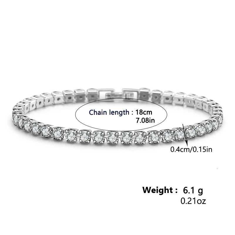 ZAKOL 2Pcs New Trendy Golden s Buling Cubic Zirconia Tennis Bnagles Set Dainty Jewelry For Mom Friends M251217