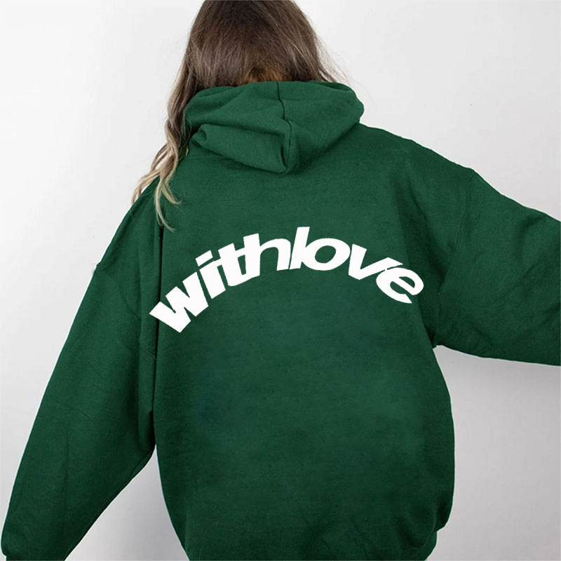 Drop-Shoulder Oversized Couples' Hoodies Men Women Trendy Athletic Casual Pullover Sweatshirts Autumn Winter