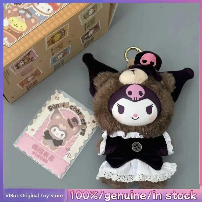 Sanrio Authentic Stock V1 V2 V3 British Afternoon Tea Series Blind Box Vinyl Doll Handmade Pendant Decorative Girl Gift Mystery Box H251217