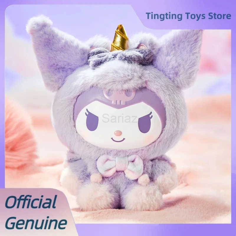 Sanrio Genuine Dreamy Unicorn Series Blind Box Cute Bag Pendant Figure Doll Mystery Box Vinyl Plush Pendant Toys Christmas Gift H251217