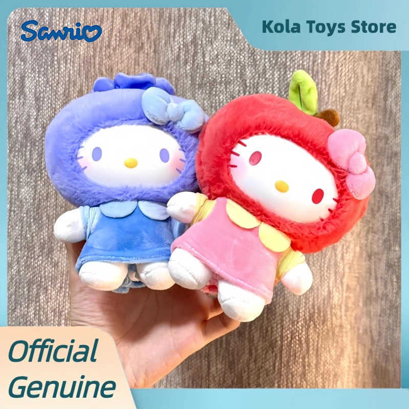 Sanrio Genuine Hellokitty Fruity Paradise Series Vinyl Plush Blind Box Cute Bag Pendant Doll Tide Play Toy Mystery Box Birthday Gift H251217