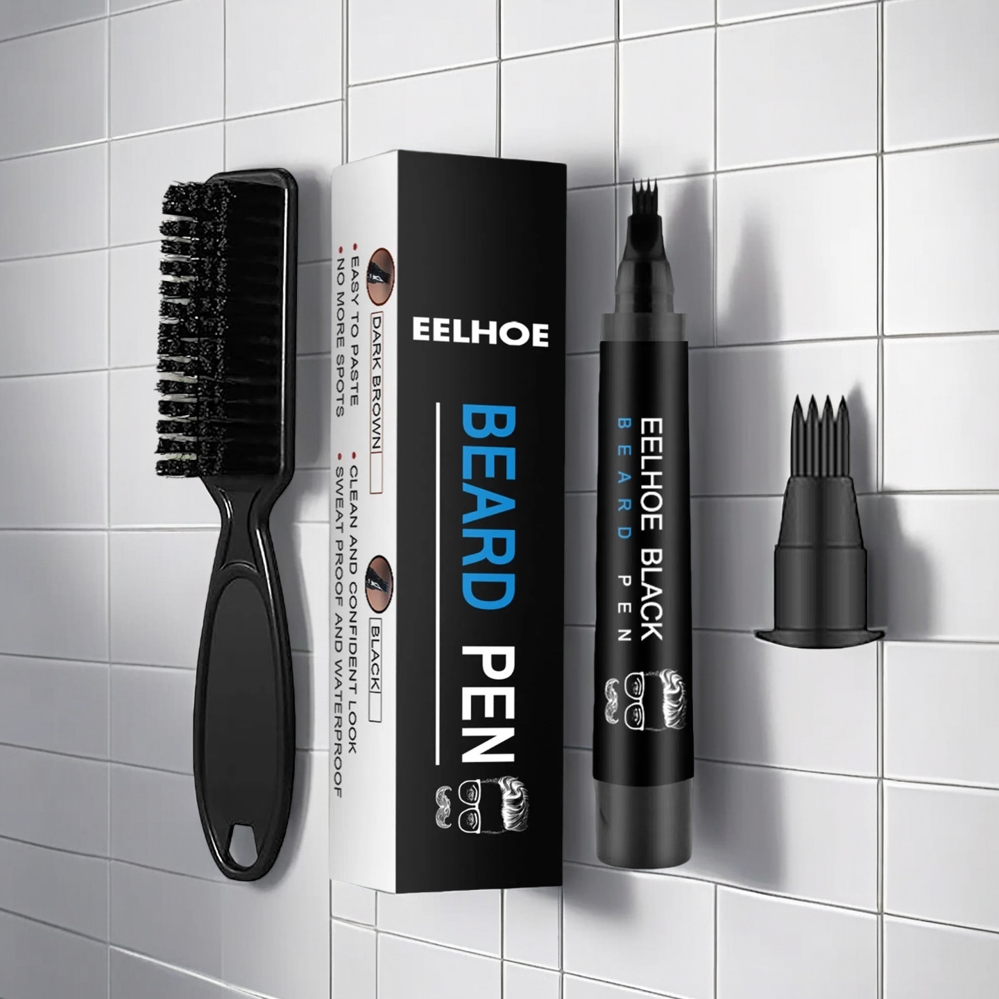 Beard Confidence Pen - Fix Your Beard Anytime, Anywhere | The Perfect Pocket-Sized Grooming Tool